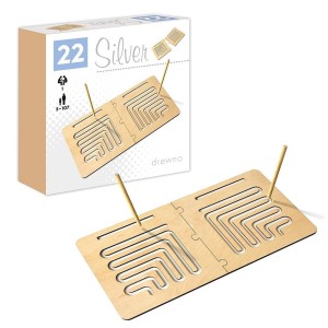 SYMETRYCZNY LABIRYNT 3 SILVER ALEX, SILVER