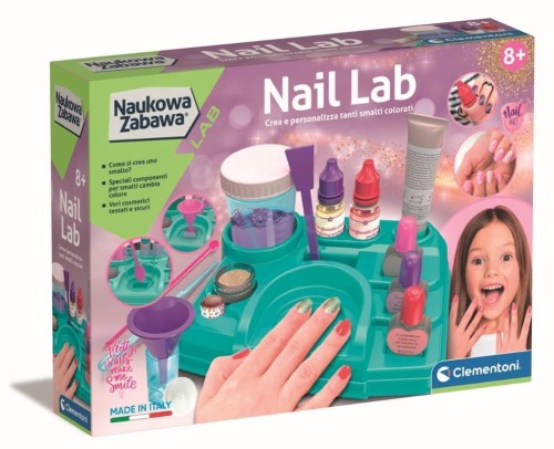 Naukowa zabawa. Kolorowe lakiery, Clementoni