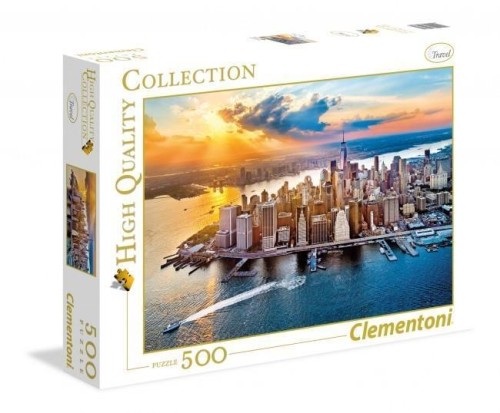 Puzzle 500 HQ New York, Clementoni