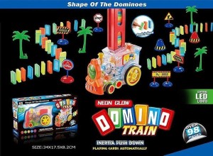 LOKOMOTYWA USTAWIAJĄCA DOMINO, ADAR