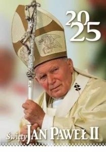 KALENDARZ 2025 ŚCIENNY WIELOPLANSZOWY JAN PAWEŁ II