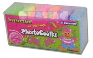 PLASTOCOOLKI BŁYSZCZĄCE 6 SZTUK, SELLMAR
