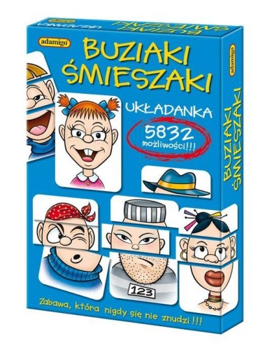 Układanka - Buziaki Śmieszaki, Adamigo