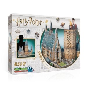 WREBBIT PUZZLE 3D 850 EL HP HOGWARTS GREAT HALL