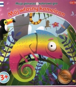 MÓJ WŁASNY KAMELEON MOJA PIERWSZA GRA PLANSZOWA