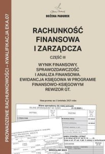 RACHUNKOWOŚĆ FINANSOWA I ZARZĄDCZA CZ.3