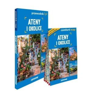 ATENY I OKOLICE LIGHT: PRZEWODNIK + MAPA