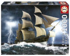 PUZZLE 1000 SZTORM, EDUCA