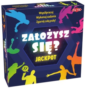 GRA PLANSZOWA - ZAŁOŻYSZ SIĘ? JACKPOT, TACTIC