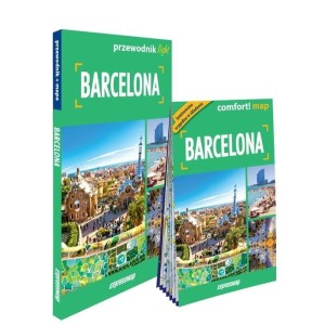 BARCELONA LIGHT: PRZEWODNIK + MAPA, PRACA ZBIOROWA