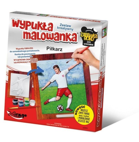 Wypukła malowanka Sport - Piłkarz, Mirage Hobby