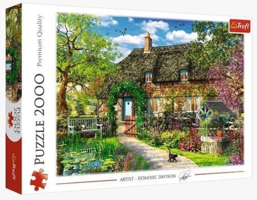 Puzzle 2000 Wiejska chatka TREFL, Trefl