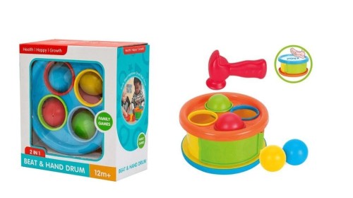 Bębenek - zbijak z piłeczkami, Askato