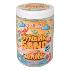 PIASEK DYNAMICZNY NATURALNY 1KG, TUBAN