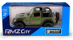 JEEP WRANGLER RUBICON 2021 - CONVERTIBLE - GREEN