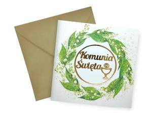 KARNET KW KOMUNIA KONWALIA LAKIER 3D