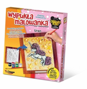 WYPUKŁA MALOWANKA - JEDNOROŻEC URAN, MIRAGE HOBBY