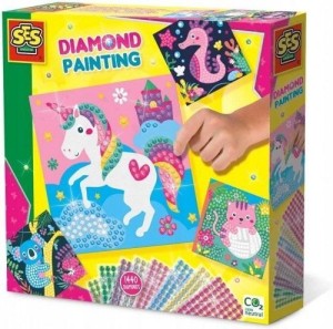 DIAMENTOWY MOZAIKA - SZCZĘŚLIWE ZWIERZĘTA, SES NL