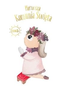KARNET B6 KOMUNIA - DZIEWCZYNKA