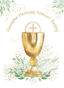 KARNET A5 KOMUNIA. EUCHARYSTIA
