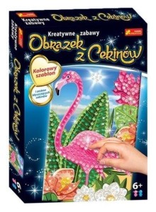 OBRAZEK Z CEKINÓW. FLAMING, RANOK-CREATIVE