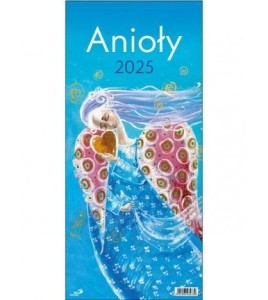 KALENDARZ 2025 ŚCIENNY - ANIOŁY