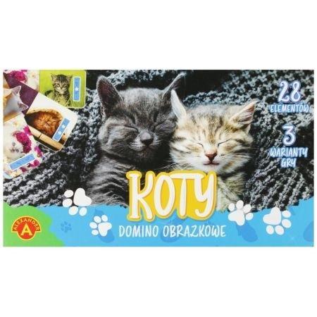 Domino obrazkowe - koty ALEX, Alexander