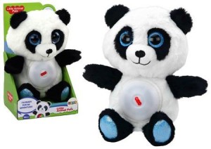 PANDA PLUSZAK USYPIACZ Z KOŁYSANKĄ, LEANTOYS