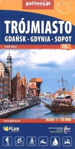 MAPA TURYSTYCZNA - TRÓJMIASTO W.2022