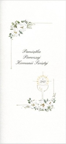 Karnet Komunia DL K19 - Hostia