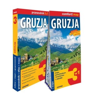 COMFORT! MAP GRUZJA 3W1 PRZEWODNIK + ATLAS + MAPA