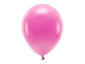 BALONY ECO FUKSJOWE 30CM 10SZT