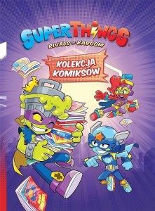 SUPER THINGS KOLEKCJA KOMIKSÓW + FIGURKA