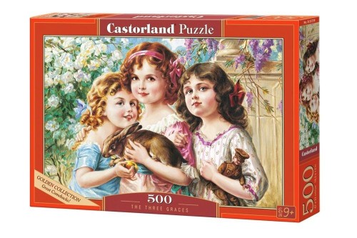 Puzzle 500 The Three Graces CASTOR, Castorland