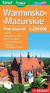 WARMIŃSKO-MAZURSKIE PODRÓŻOWNIK 1:250 000