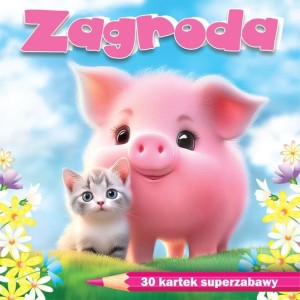 ZAGRODA. 30 KARTEK SUPERZABAWY - KOLOROWANKA NOTES
