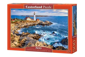 PUZZLE 500 SUNRISE OVER CAPE ELIZABETH, CASTORLAND