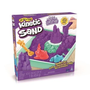 KINETIC SAND - PIASEK Z FOREMKAMI FIOLETOWY