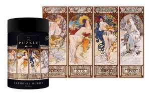 PUZZLE 1000 ART 1 MUCHA, INTERDRUK