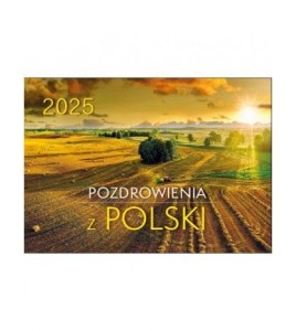 KALENDARZ 2025 POZDROWIENIA Z POLSKI