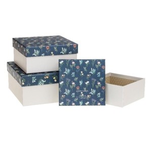 PUDEŁKO PREZENTOWE KW KWIAT 3SZT ROZETTE, ROZETTE