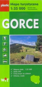 MAPA TURYSTYCZNA GORCE 1:35 000 WIT