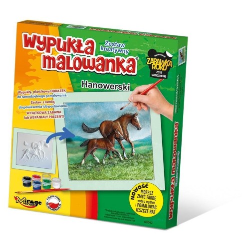 Wypukła malowanka Konie - Hanowerski, Mirage Hobby