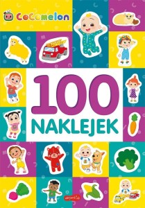COCOMELON. 100 NAKLEJEK, PRACA ZBIOROWA