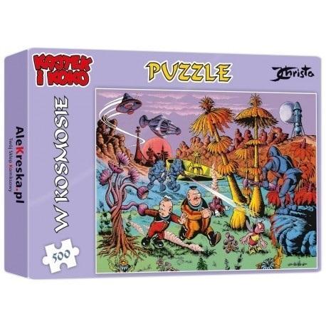 Puzzle 500 Kajtek i Koko w kosmosie, SLOYCA
