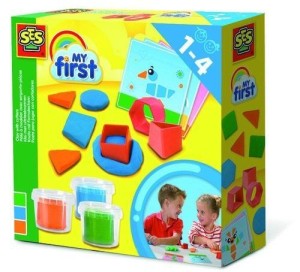 MOJA PIERWSZA CIASTOLINA Z FOREMKAMI 3X90G, SES NL