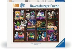 PUZZLE 500 KOCI RAJ, RAVENSBURGER