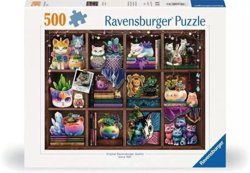 Puzzle 500 Koci Raj, Ravensburger