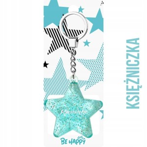 BRELOK GWIAZDKA KSIĘŻNICZKA, BE-HAPPY GIFTS