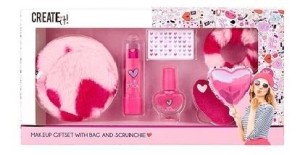 ZESTAW MAKE UP Z MINI KOSMETYCZKĄ CREATE IT!